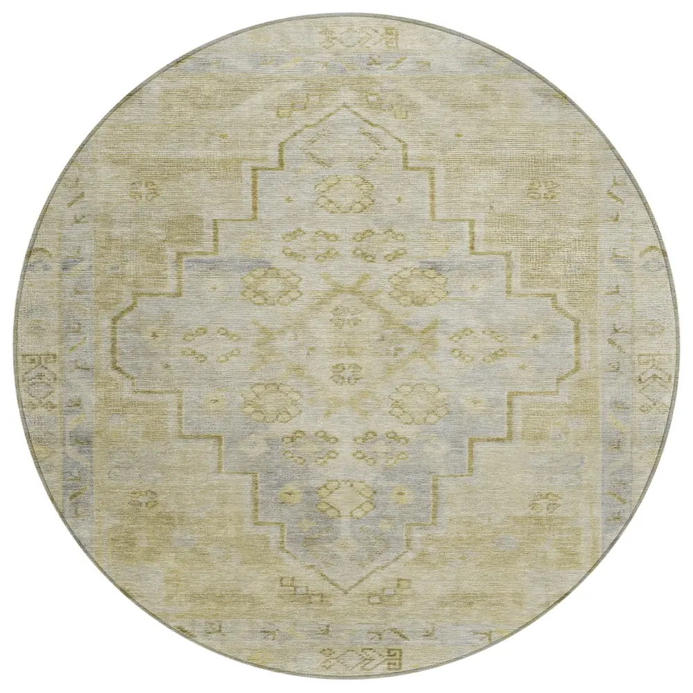 Chantille ACN1918 Gold 8' x 8' Rug