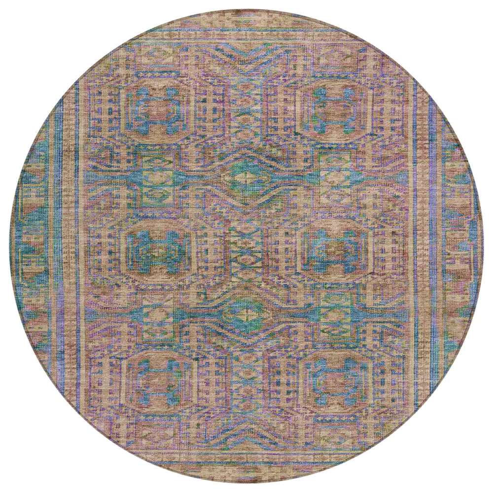 Chantille ACN1920 Orange 8' x 8' Rug