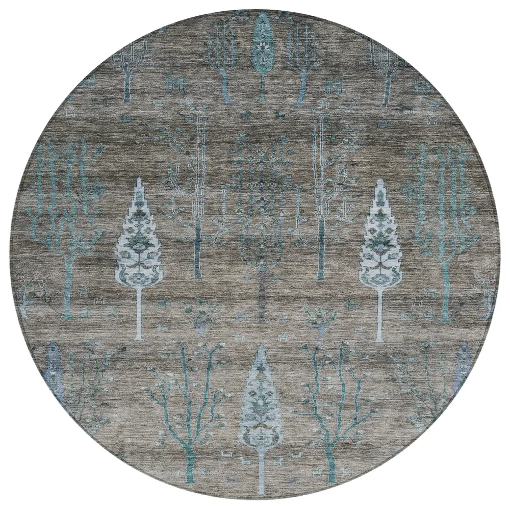 Chantille ACN1922 Brown 8' x 8' Rug