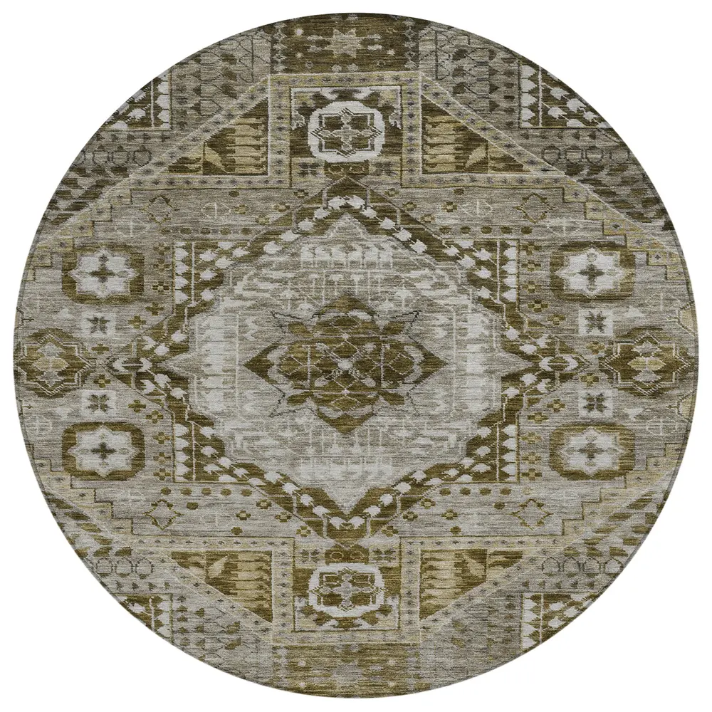Chantille ACN1924 Khaki 8' x 8' Rug