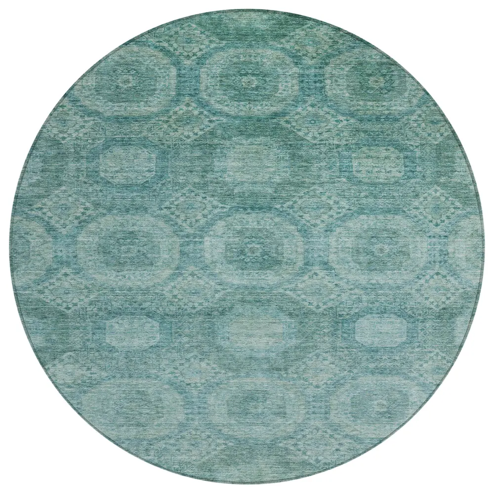 Chantille ACN1925 Teal 8' x 8' Rug