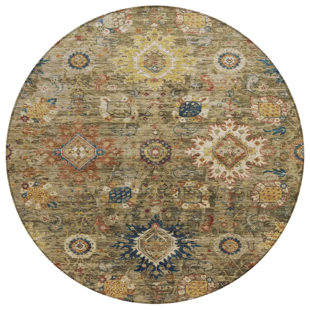 Chantille ACN1927 Brown 8' x 8' Rug