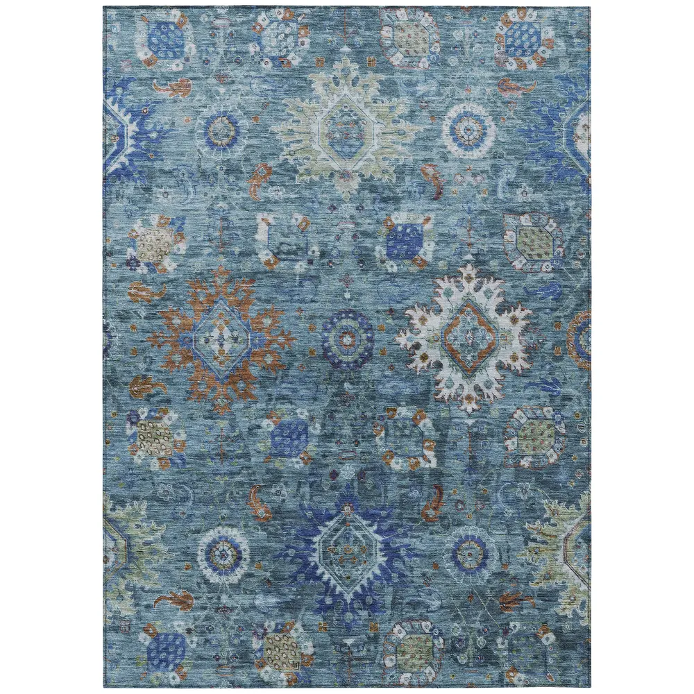 Chantille ACN1927 Blue 5' x 7'6