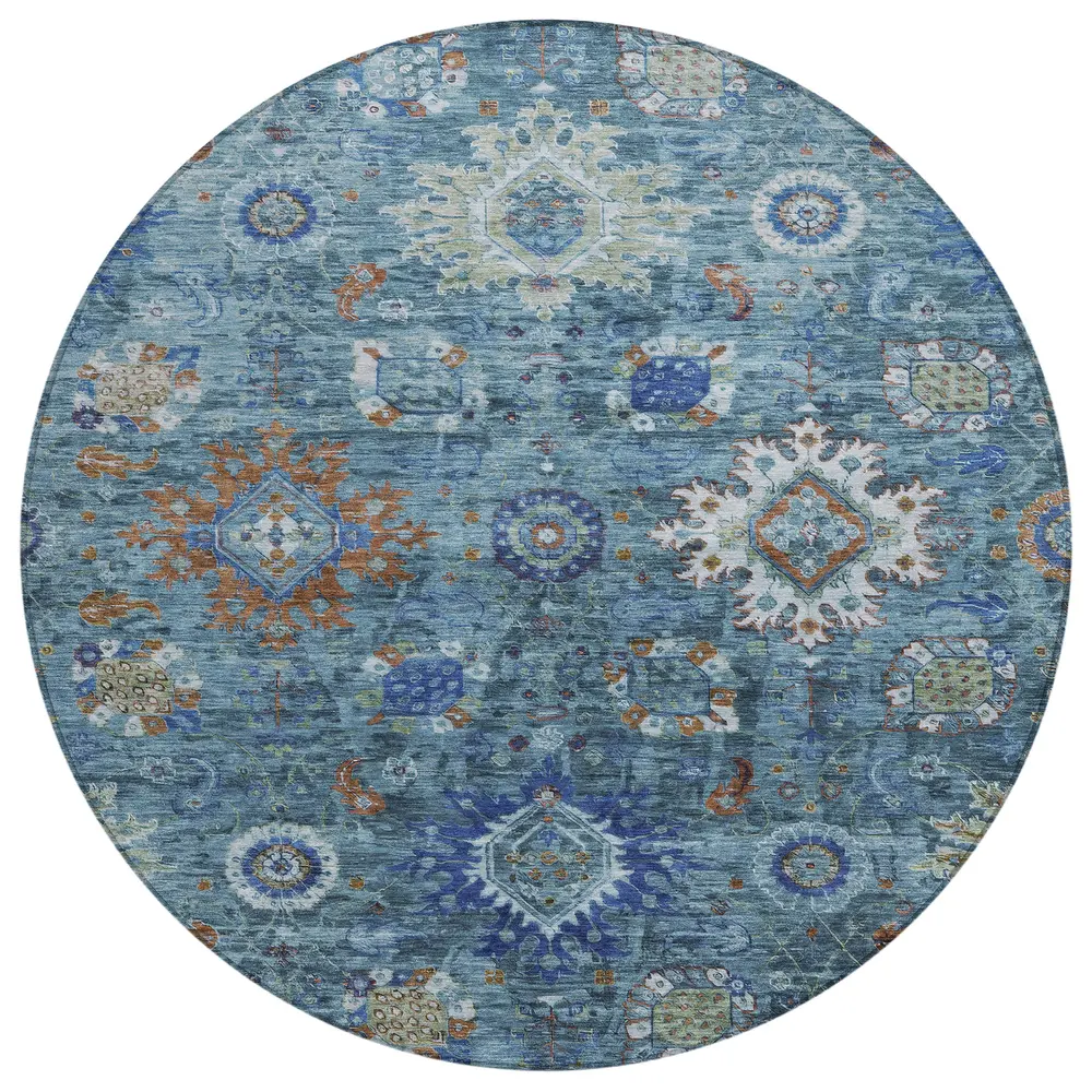 Chantille ACN1927 Blue 8' x 8' Rug