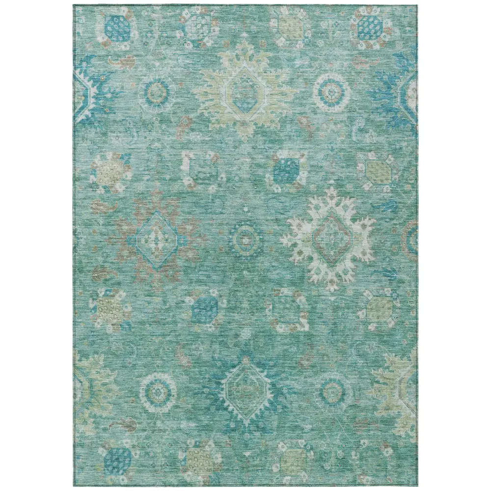 Chantille ACN1927 Teal 5' x 7'6