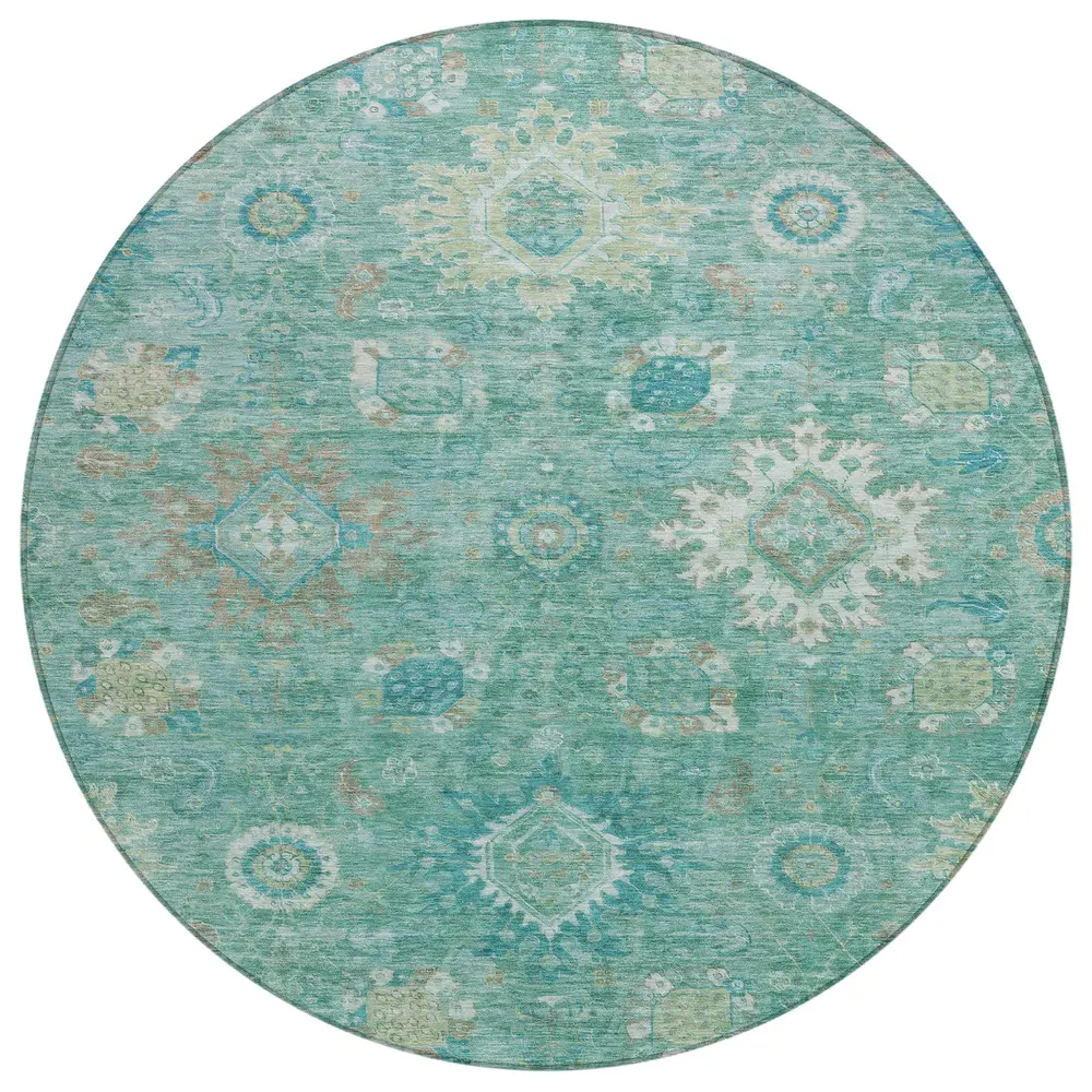 Chantille ACN1927 Teal 8' x 8' Rug