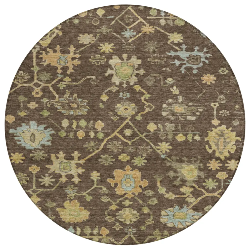 Chantille ACN1930 Brown 8' x 8' Rug