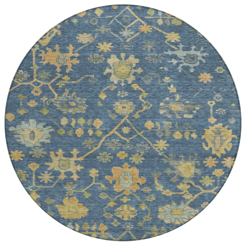 Chantille ACN1930 Navy 8' x 8' Rug