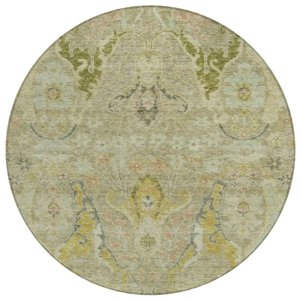 Chantille ACN1932 Khaki 8' x 8' Rug