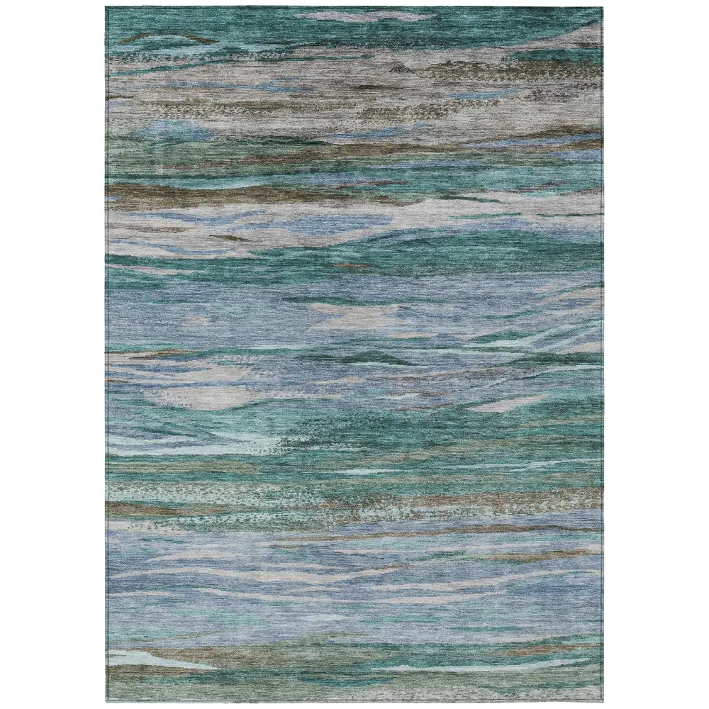 Chantille ACN1933 Teal 5' x 7'6
