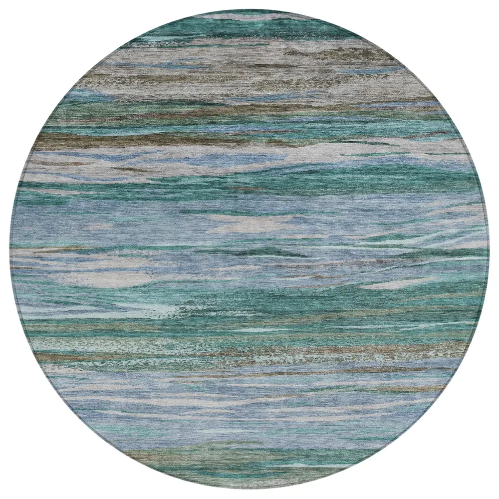 Chantille ACN1933 Teal 8' x 8' Rug