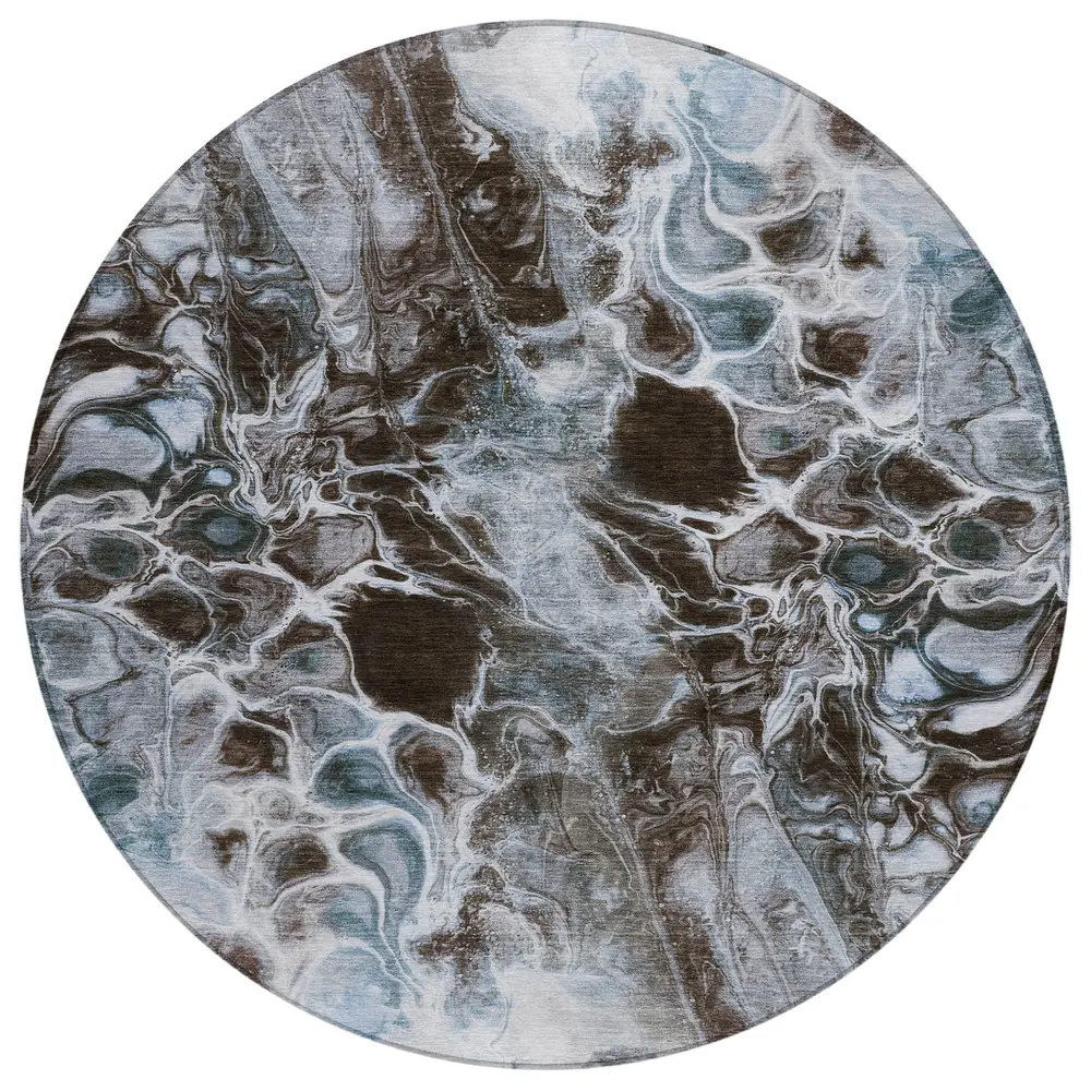 Chantille ACN1936 Chocolate 8' x 8' Rug