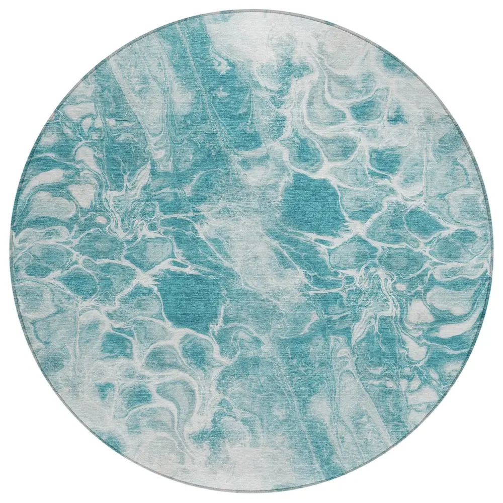 Chantille ACN1936 Teal 8' x 8' Rug