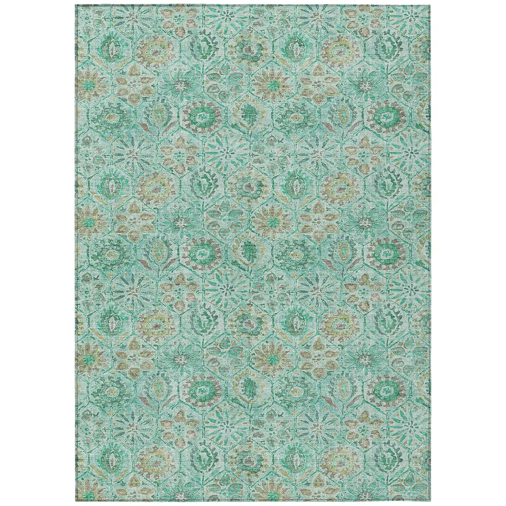 Chantille ACN1938 Aqua 3' x 5' Rug