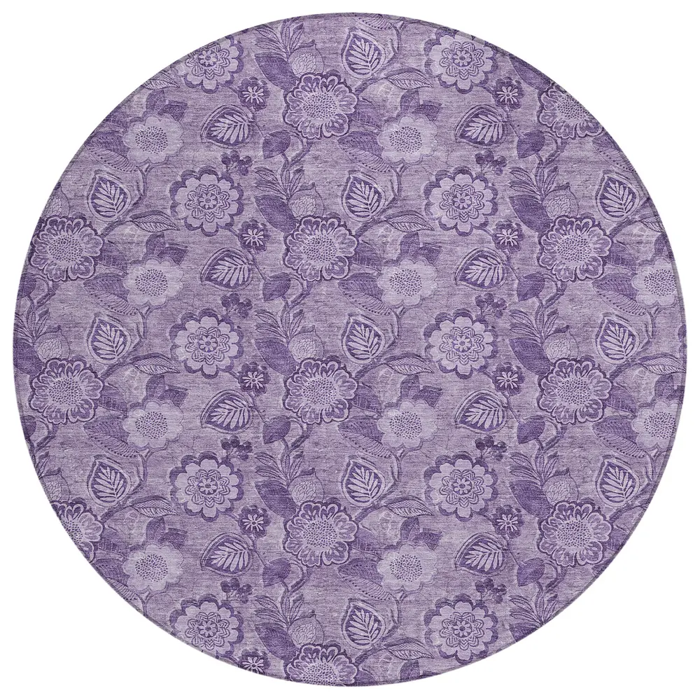 Chantille ACN1939 Plum 8' x 8' Rug