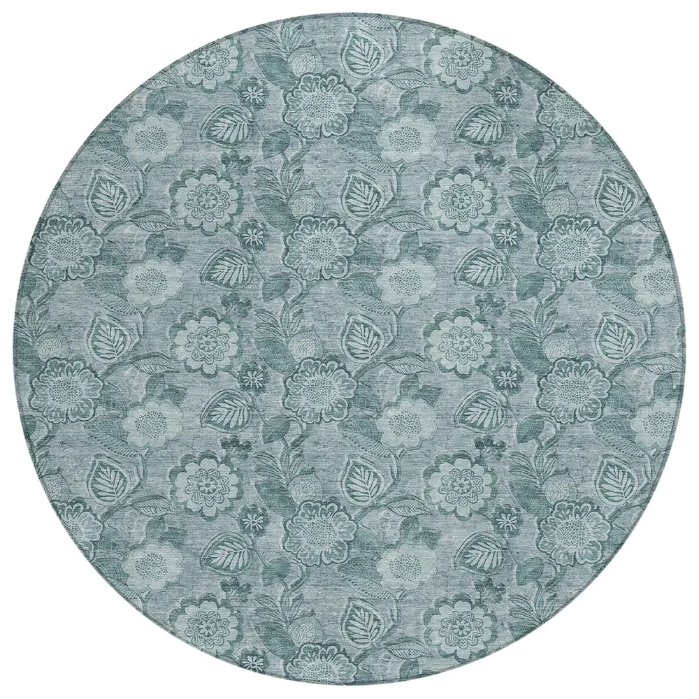 Chantille ACN1939 Teal 8' x 8' Rug
