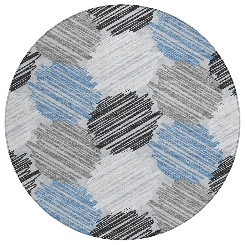 Chantille ACN1942 Blue 8' x 8' Rug