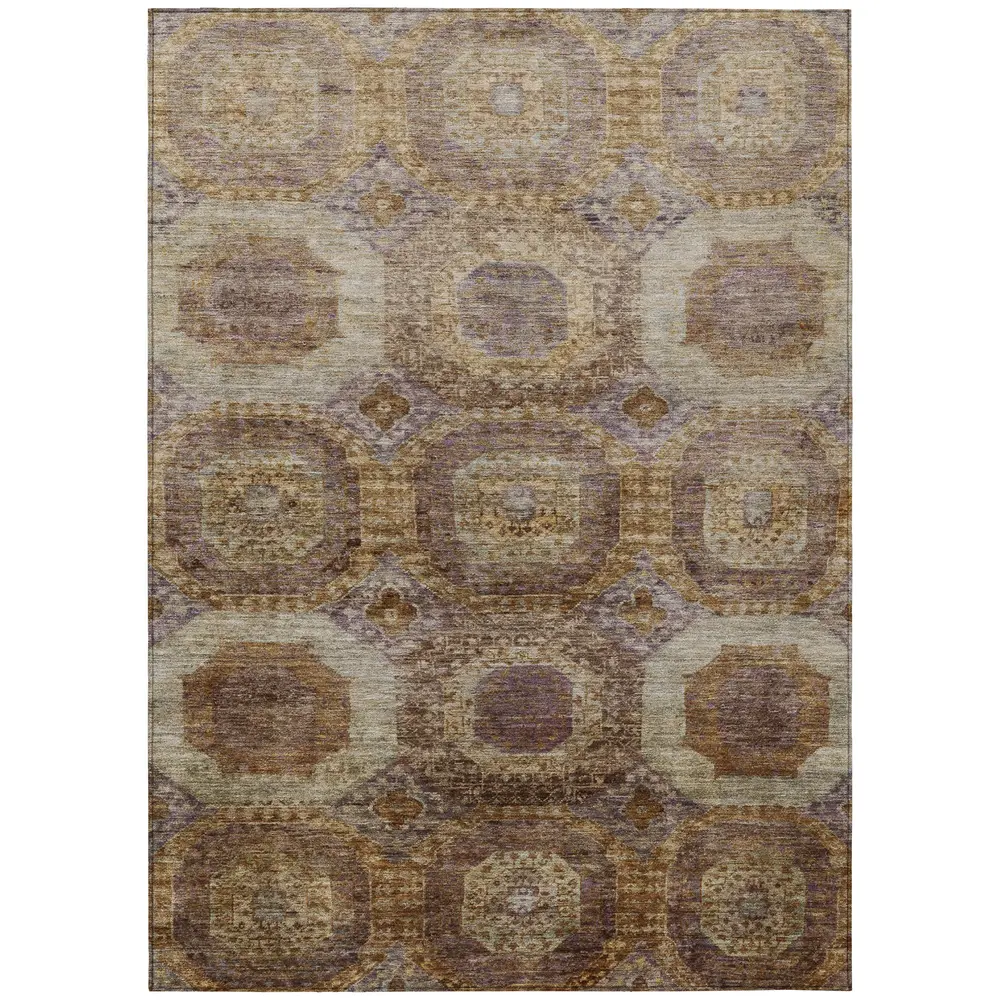 Chantille ACN1944 Rust 3' x 5' Rug