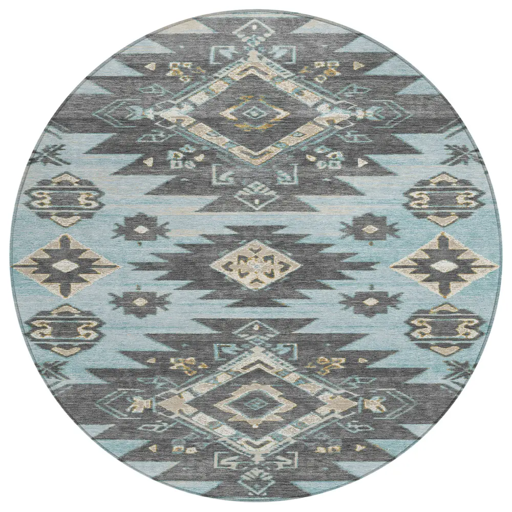 Chantille ACN1945 Teal 8' x 8' Rug