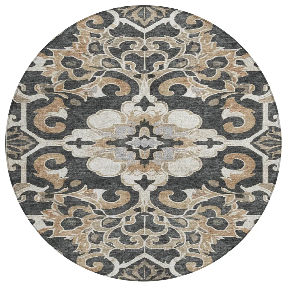 Chantille ACN1947 Charcoal 8' x 8' Rug