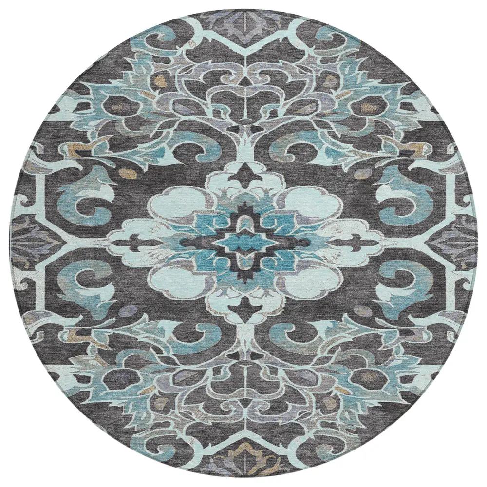 Chantille ACN1947 Teal 8' x 8' Rug