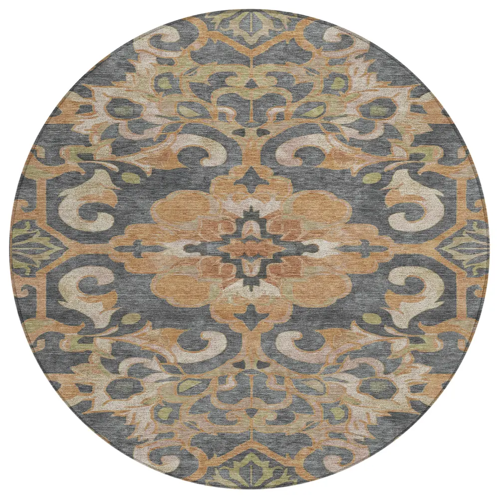 Chantille ACN1947 Terracotta 8' x 8' Rug