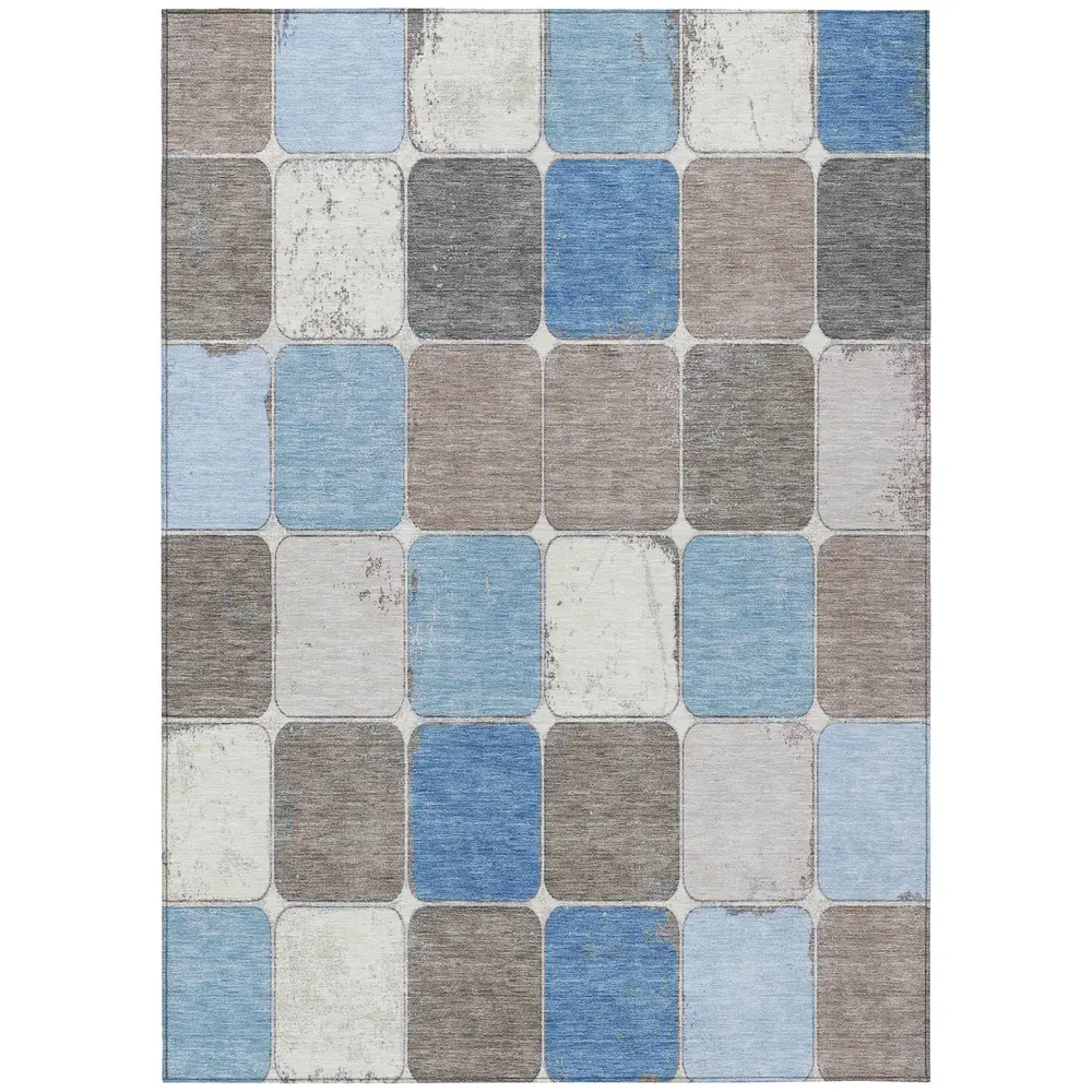 Chantille ACN1948 Blue 3' x 5' Rug