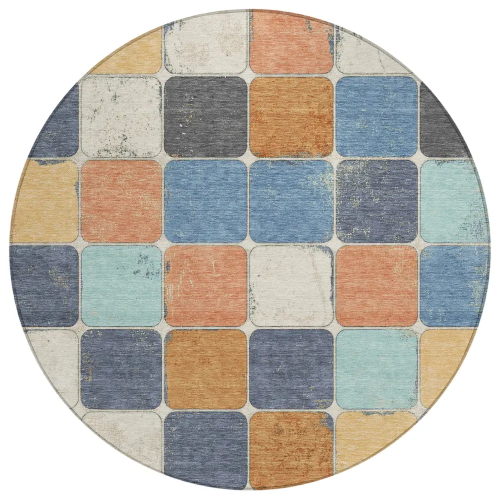 Chantille ACN1948 Rust 8' x 8' Rug