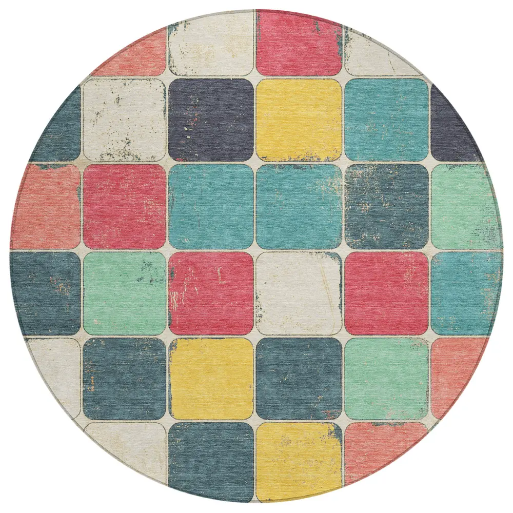 Chantille ACN1948 Teal 8' x 8' Rug