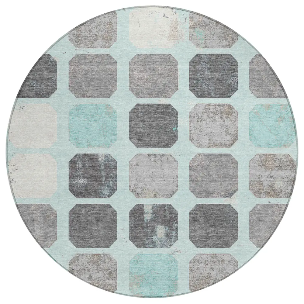 Chantille ACN1950 Teal 8' x 8' Rug