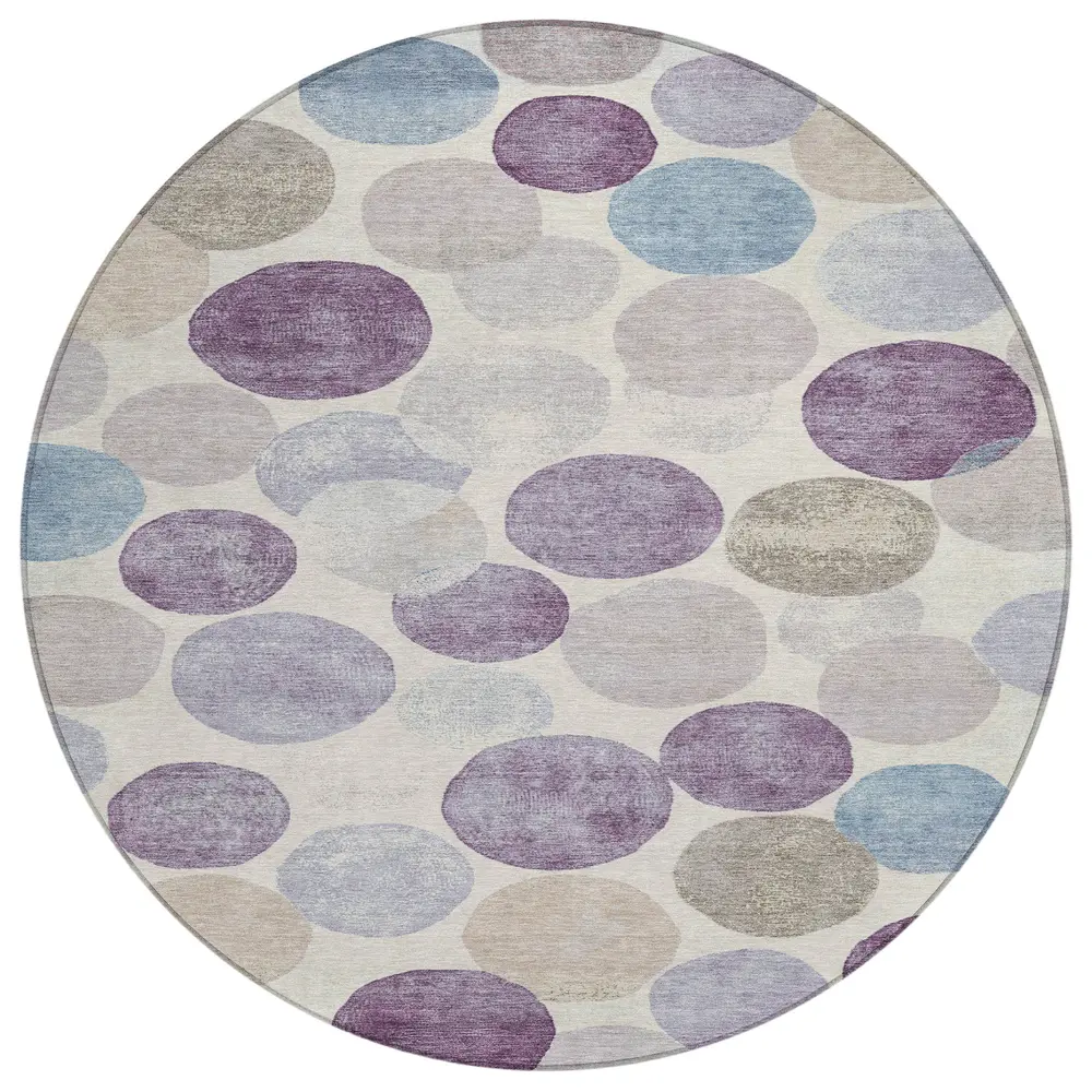 Chantille ACN1951 Plum 8' x 8' Rug