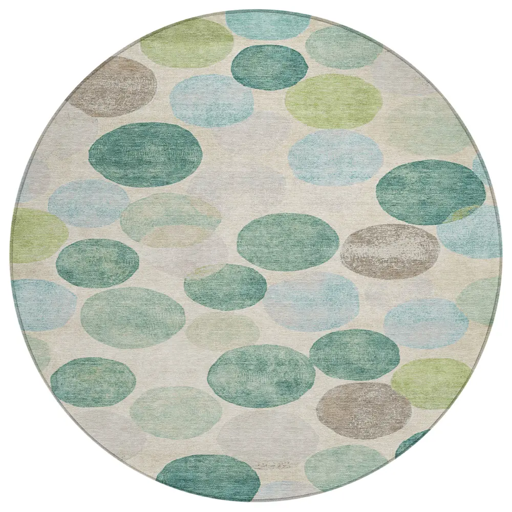 Chantille ACN1951 Teal 8' x 8' Rug