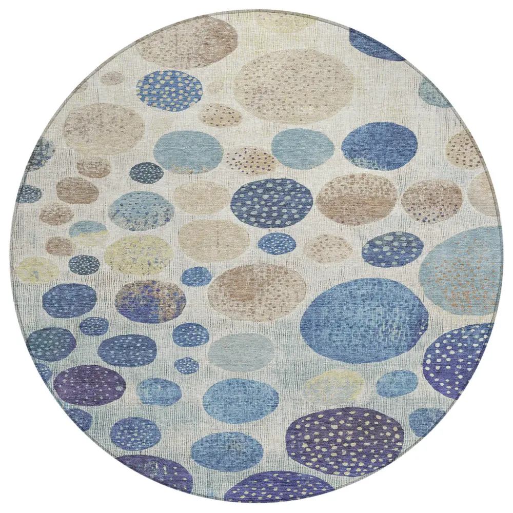 Chantille ACN1952 Navy 8' x 8' Rug