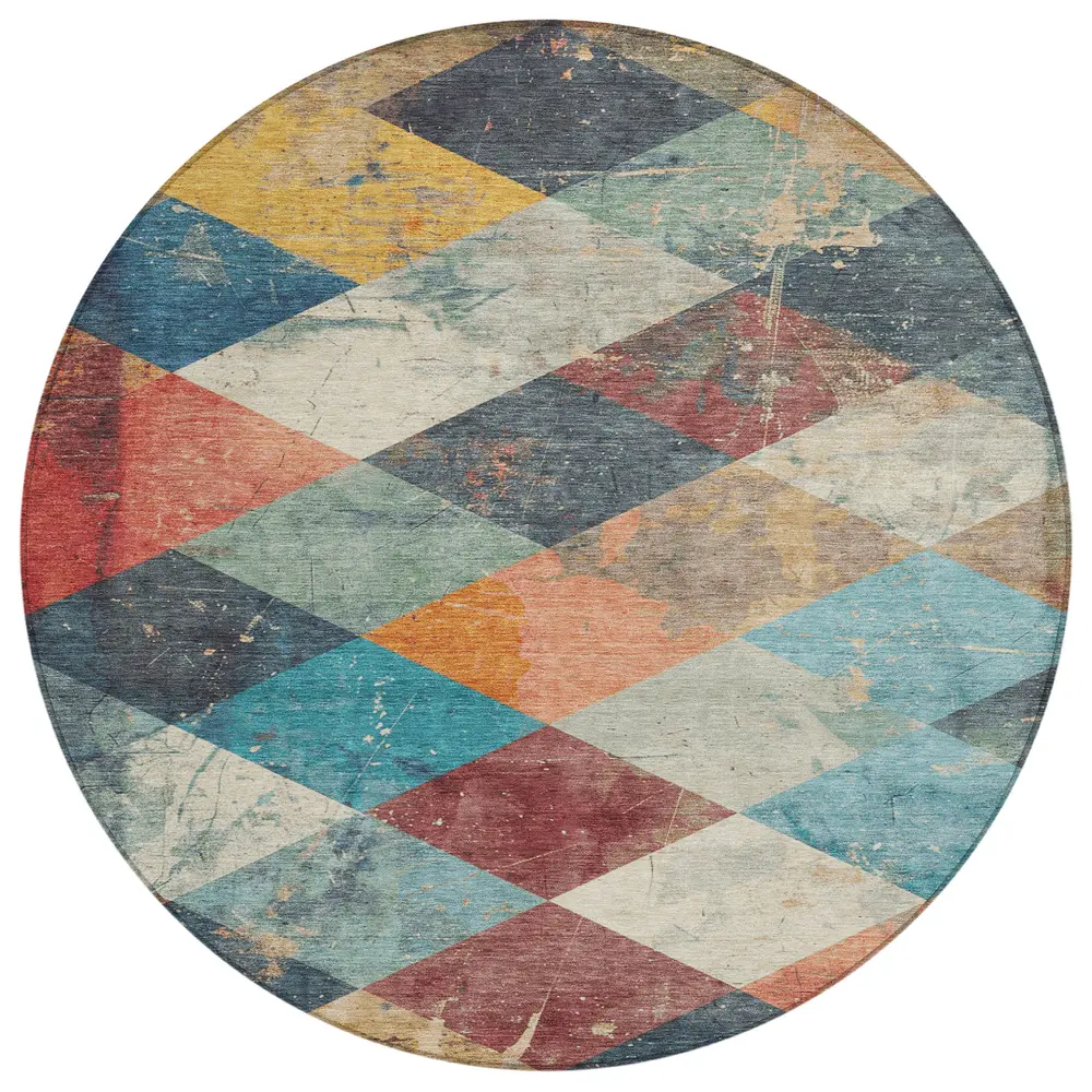 Chantille ACN1956 Navy 8' x 8' Rug