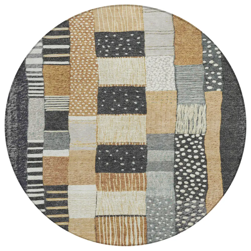 Chantille ACN1960 Black 8' x 8' Rug