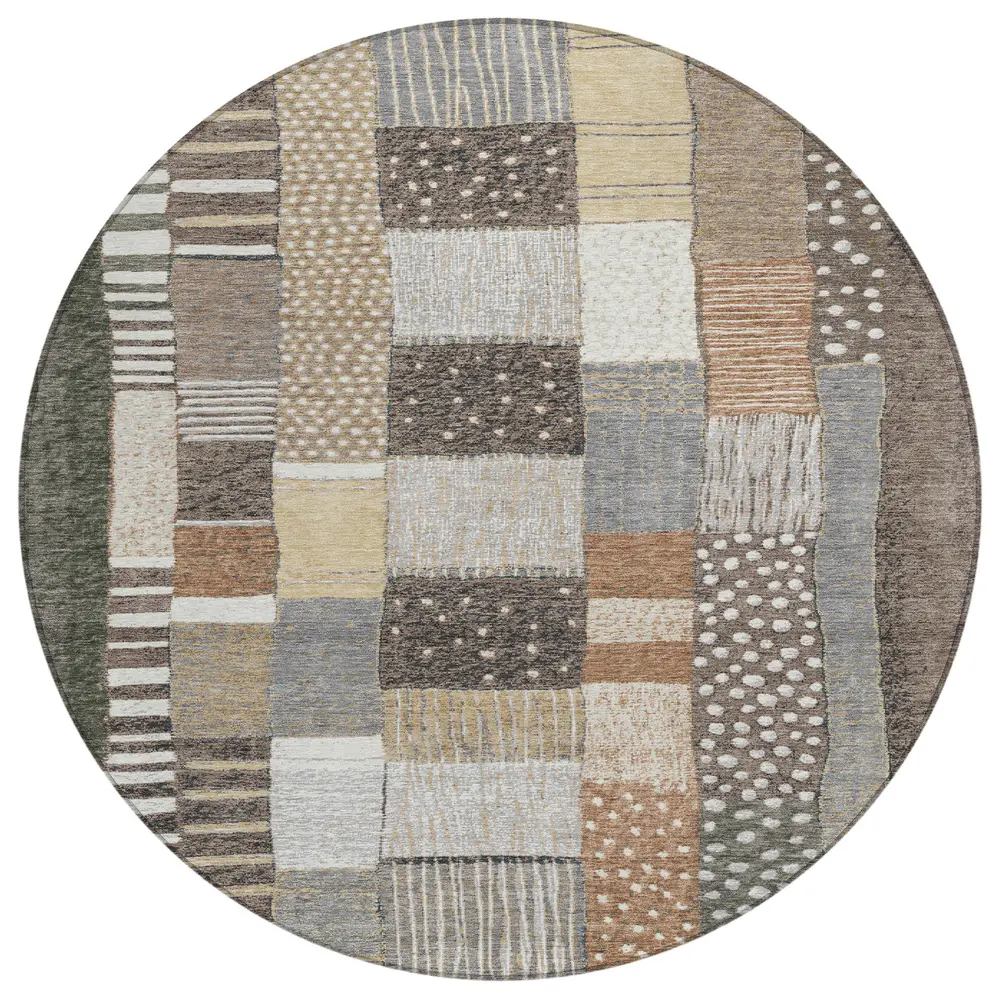Chantille ACN1960 Brown 8' x 8' Rug