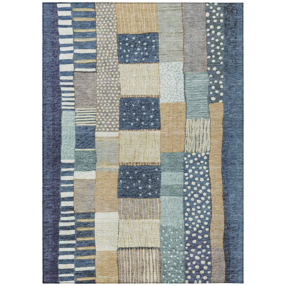 Chantille ACN1960 Navy 5' x 7'6