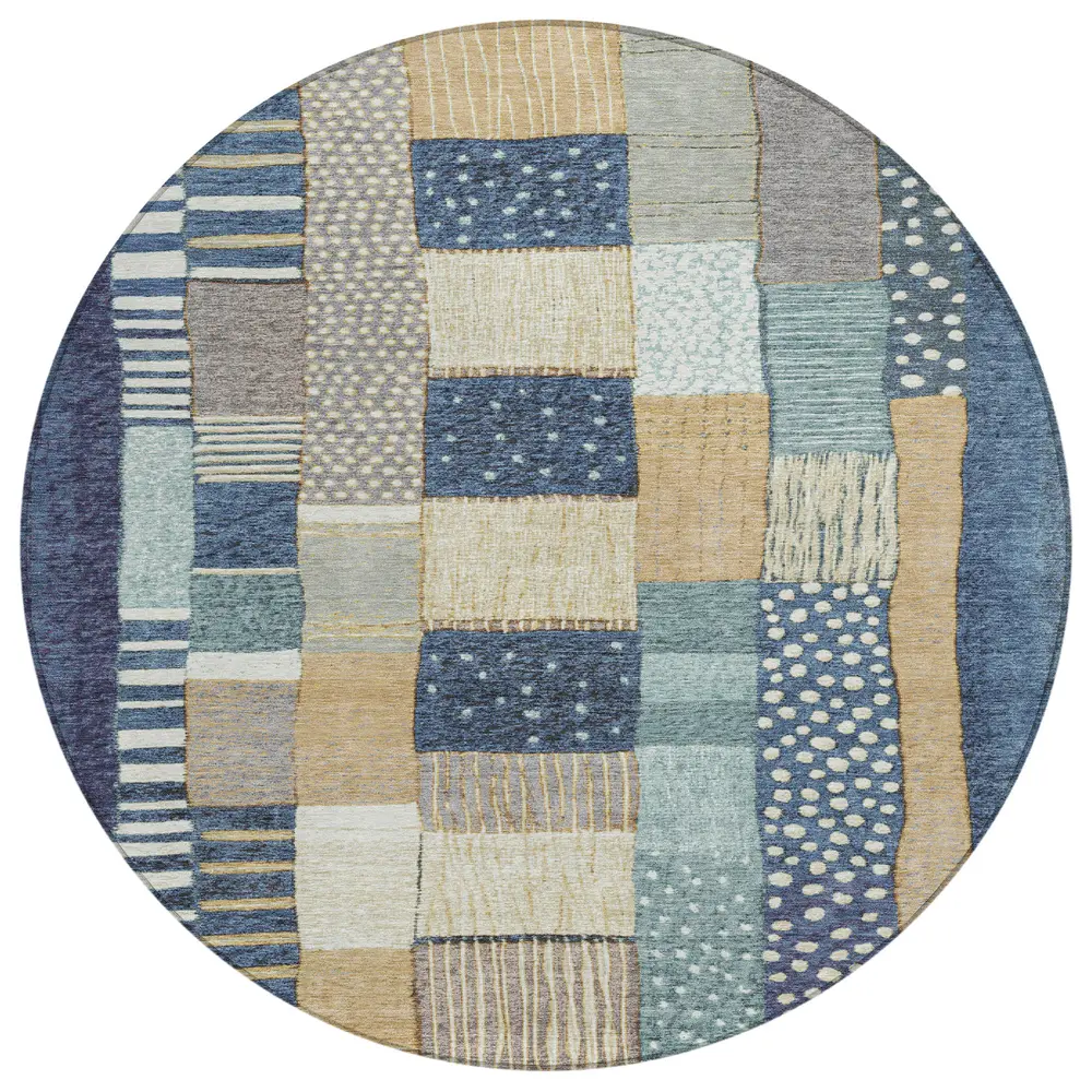 Chantille ACN1960 Navy 8' x 8' Rug