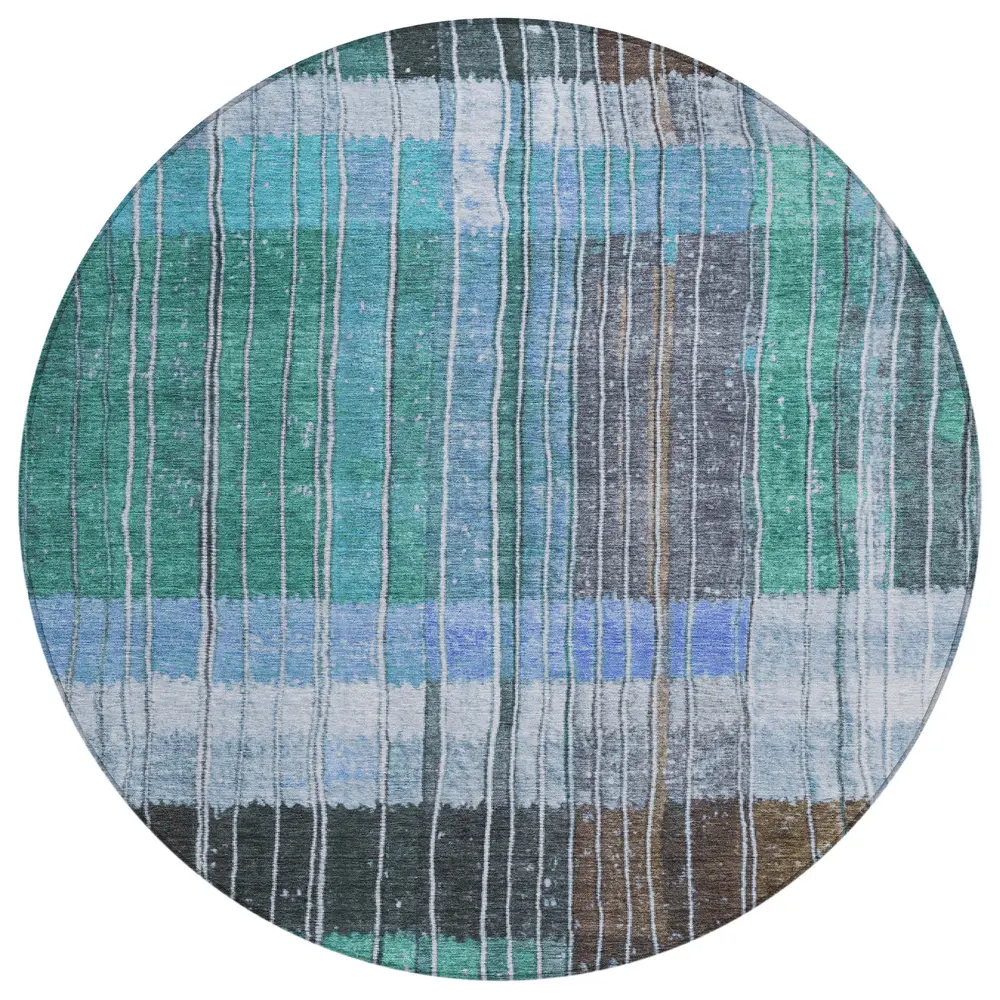 Chantille ACN1962 Teal 8' x 8' Rug