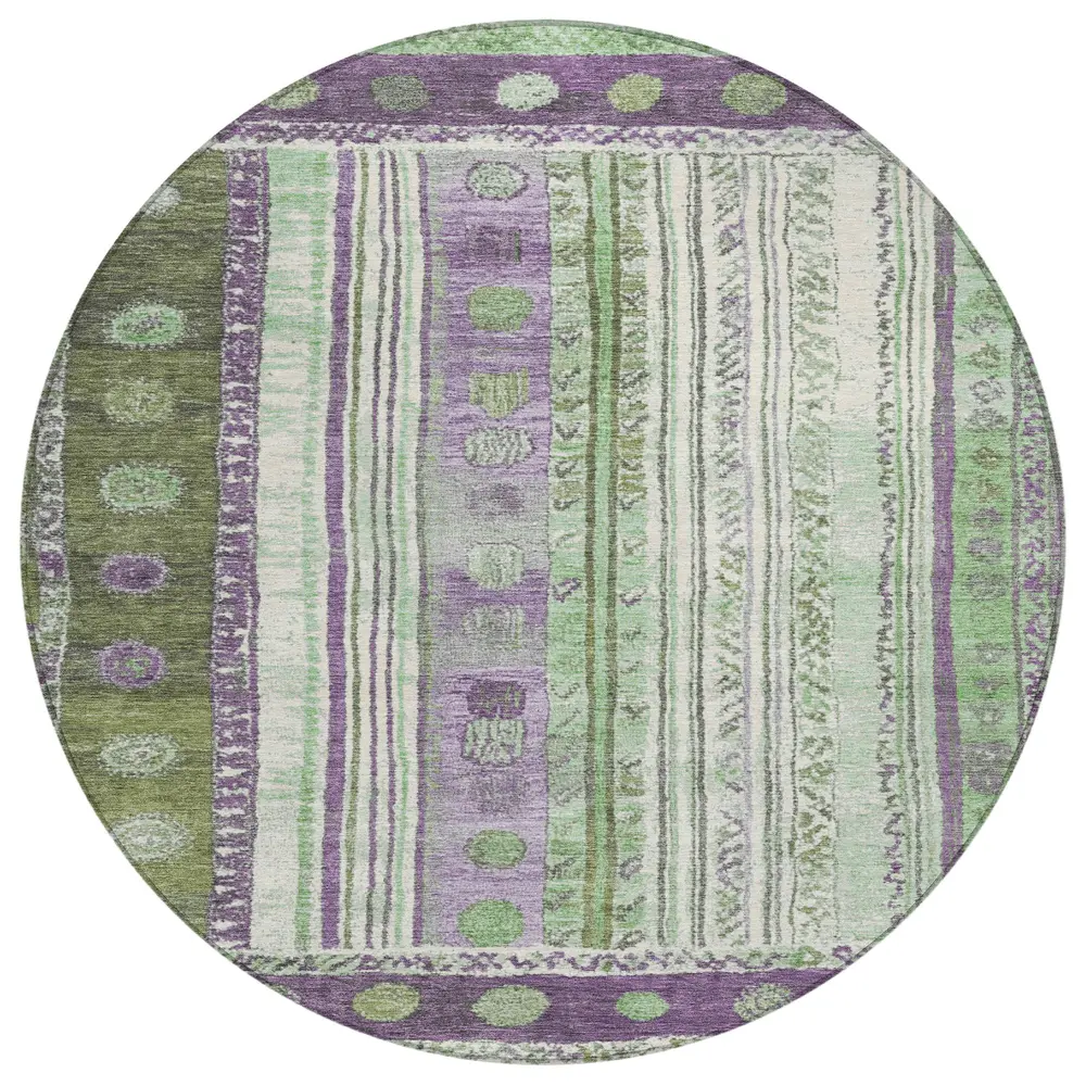 Chantille ACN1963 Purple 8' x 8' Rug