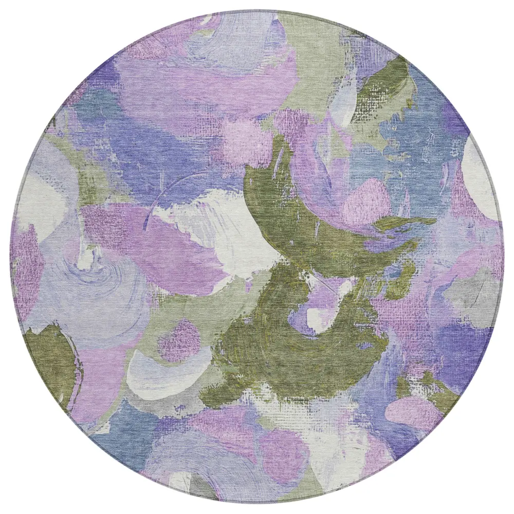 Chantille ACN1965 Lavender 8' x 8' Rug