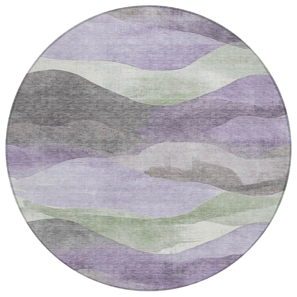 Chantille ACN1966 Purple 8' x 8' Rug