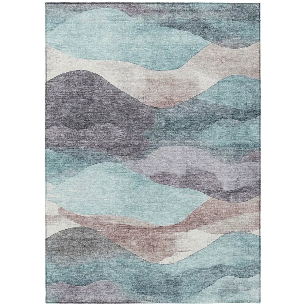 Chantille ACN1966 Teal 3' x 5' Rug