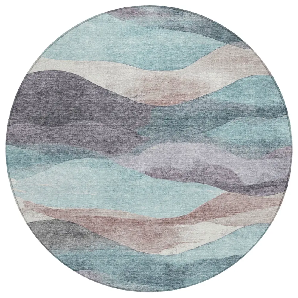 Chantille ACN1966 Teal 8' x 8' Rug