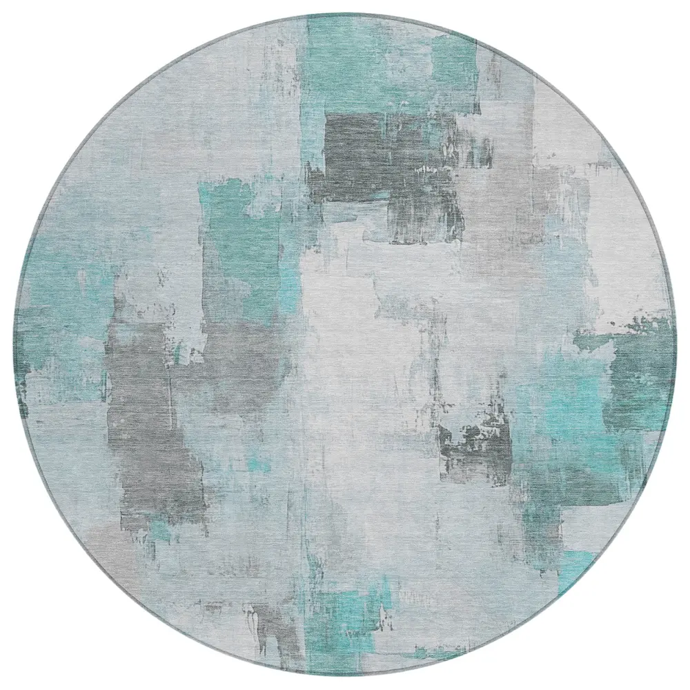 Chantille ACN1967 Teal 8' x 8' Rug