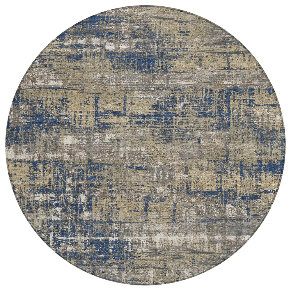 Chantille ACN1969 Navy 8' x 8' Rug