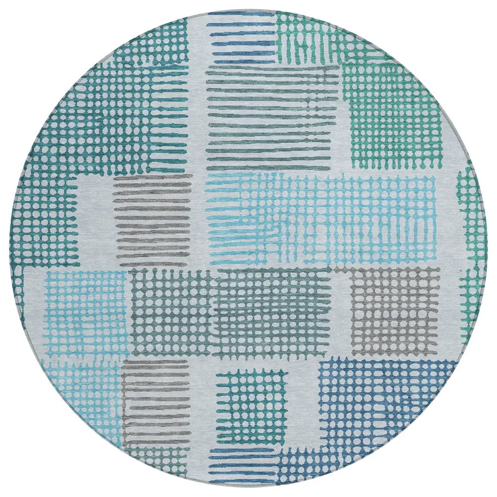 Chantille ACN1975 Aqua 8' x 8' Rug