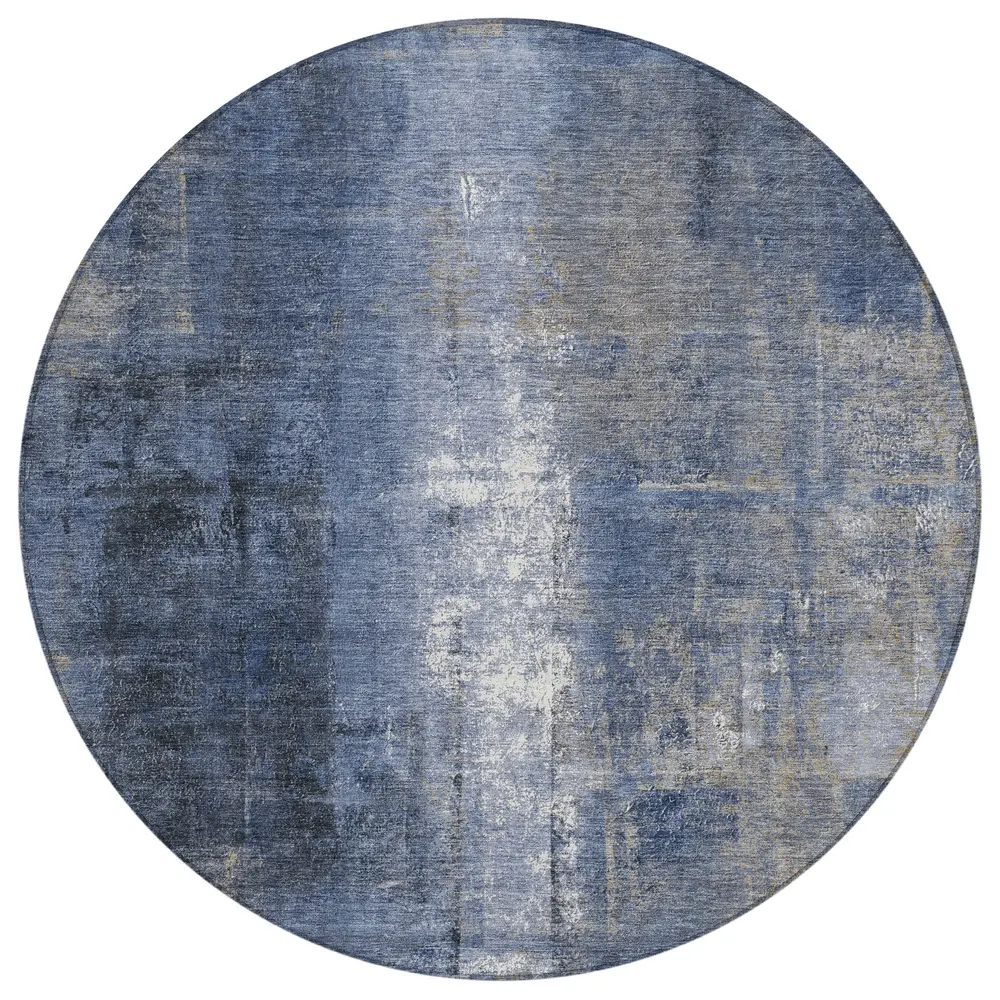 Chantille ACN1980 Navy 8' x 8' Rug