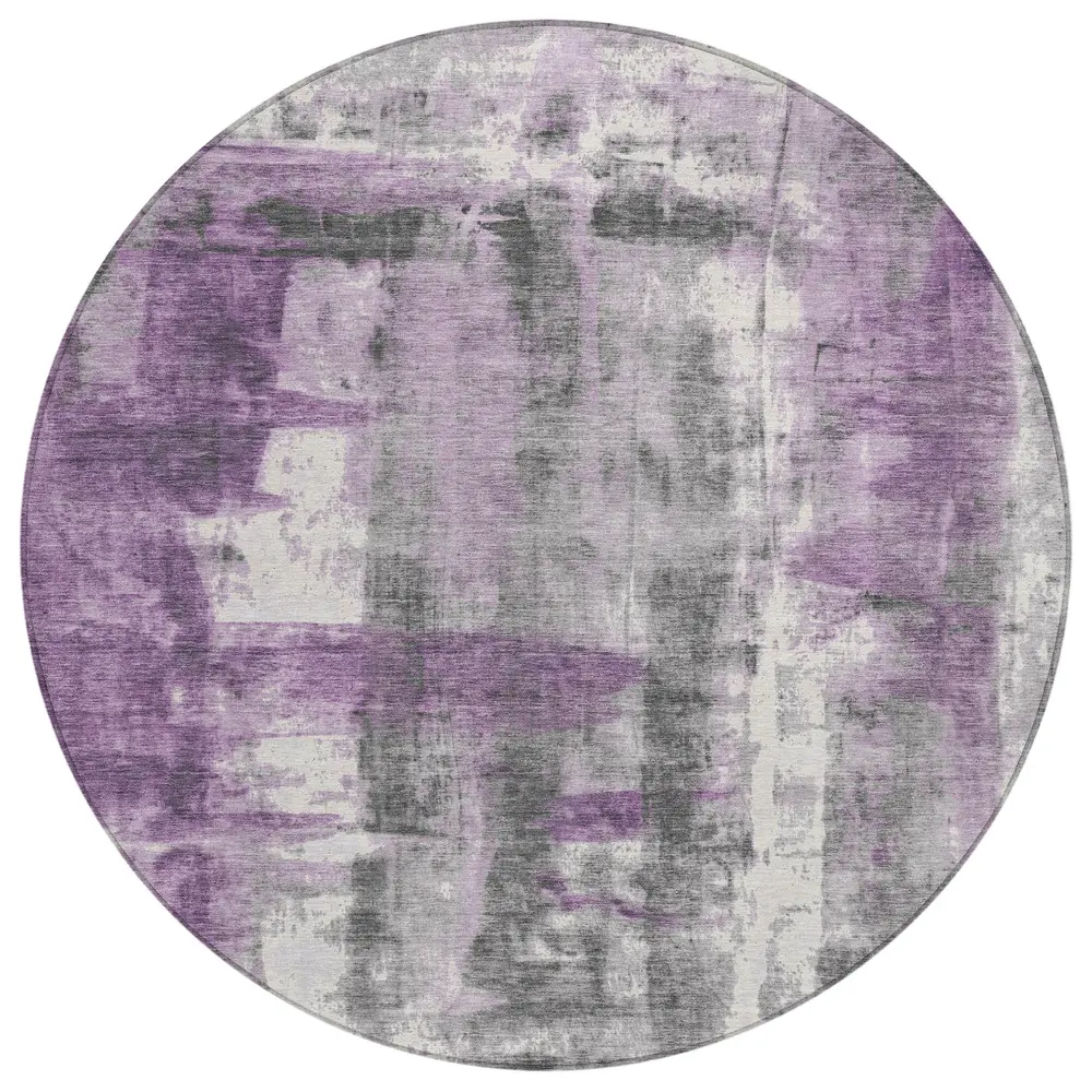 Chantille ACN1982 Purple 8' x 8' Rug