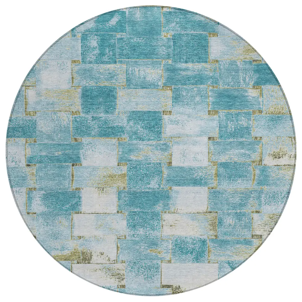 Chantille ACN1988 Teal 8' x 8' Rug